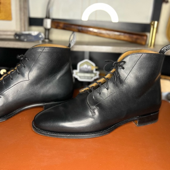 RM Williams Kardinya Boot Black 9D(8G) Lace-up - Picture 6 of 6